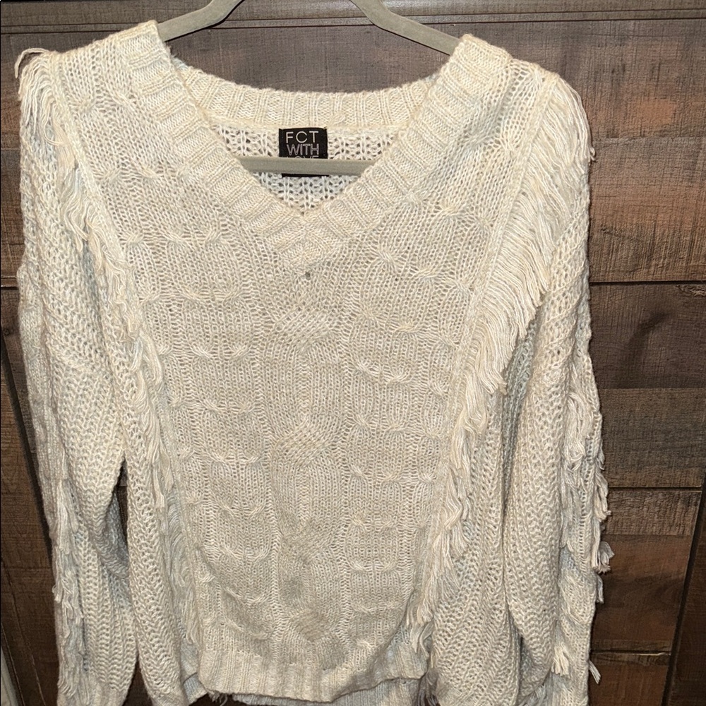 Women's Cream Sweater
